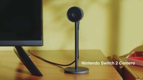 Nintendo Switch 2顯示了攝像機配件，並在同一天發布作為控制台