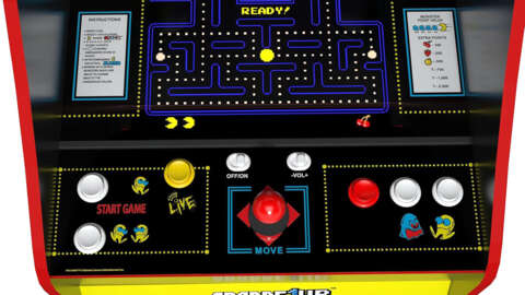 以下是Arcade1UP製作Pac-Man Home Arcade櫃