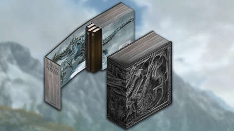 上古捲軸：Skyrim Book Box Set獲得龍大小的折扣