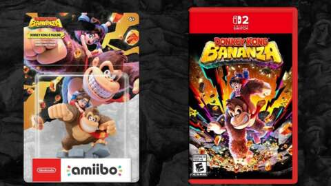大金剛Bananza遊戲和Amiibo捆綁包在沃爾瑪