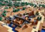 在樂高（Lego）中重建的天際地圖與您預期的一樣大，使用了近74,000塊磚</div