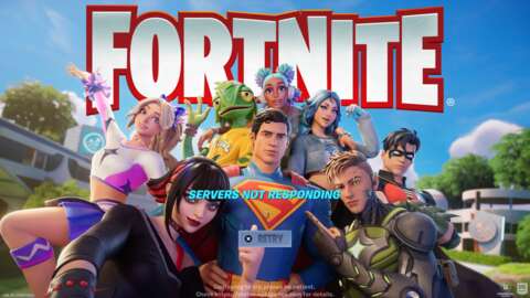 Fortnite倒閉了,可能會暫時停留一段時間 Fortnite倒閉了,可能會暫時停留一段時間