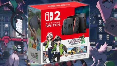 Nintendo Switch 2 Pokemon Legends：Z-A控制台束顯示