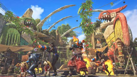 Monster Hunter Wild的夏季節以水上槍,泳裝和巨型玉米槍為特色 Monster Hunter Wild的夏季節以水上槍,泳裝和巨型玉米槍為特色