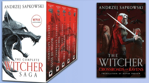 Amazon的Witcher 5-Novel Box售價僅為33美元