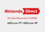 Nintendo Direct Direct合作夥伴Showcase於7月31日確認