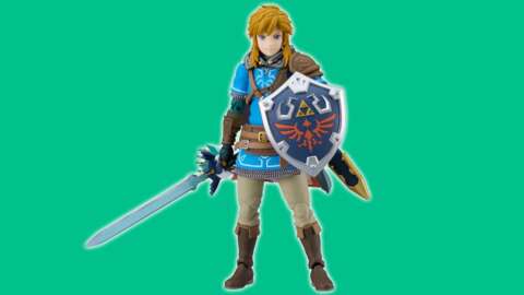 從塞爾達（Zelda）發出的鏈接無花果動作人物：王國的眼淚又回來了