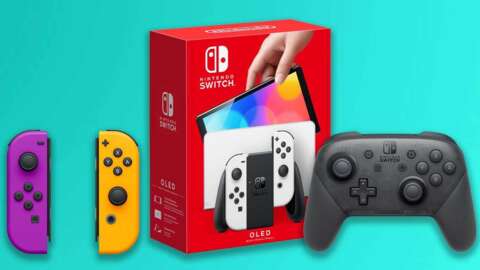 抓住Nintendo Switch OLED和Joy-Con控制器，遠低於新的MSRP