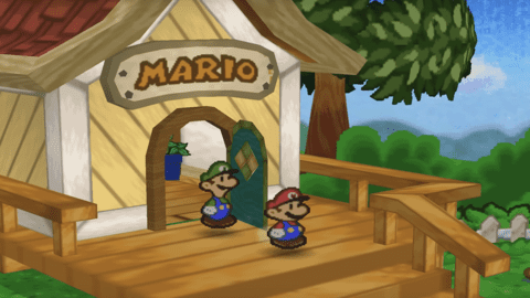 是時間紙Mario進行了翻拍