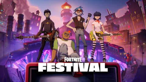 這是Fortnite Festival的Gorillaz季節