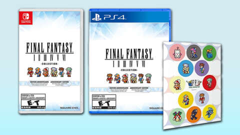 最終幻想I-VI週年紀念收集交易已用於開關和PS4 最終幻想I-VI週年紀念收集交易已用於開關和PS4