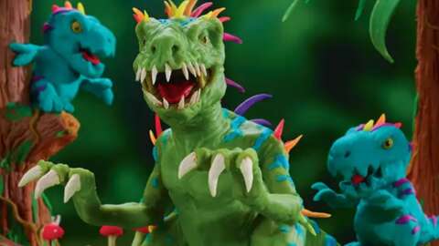 魔術:聚會的下一個秘密巢穴滴劑特徵是用Play-Doh 建造的藝術 魔術:聚會的下一個秘密巢穴滴劑特徵是用Play-Doh 建造的藝術