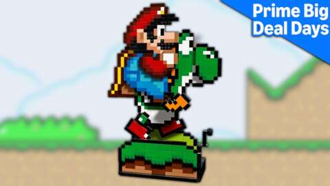 Retro Super Mario＆Yoshi Lego設置在Prime Big Days之前折扣至最佳價格
