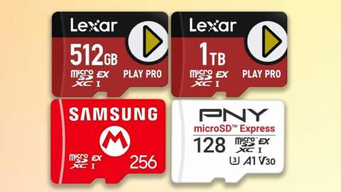 適用於 Switch 2 的 Lexar 512GB 和 1TB MicroSD Express 享受大幅折扣