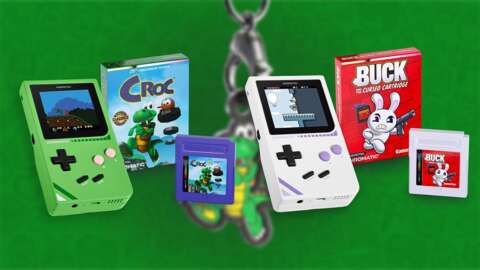 Croc 和 Buck The GameStop Bunny Star 推出全新 ModRetro Chromatic 遊戲,即將推出 Croc 和 Buck The GameStop Bunny Star 推出全新 ModRetro Chromatic 遊戲,即將推出