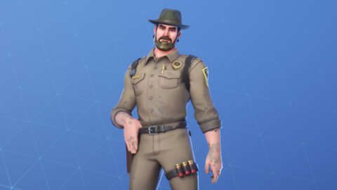 這是大衛·哈伯在被告知有人“維護他的堡壘之夜皮膚”時的令人驚訝的反應