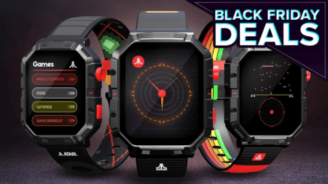 這些官方俄羅斯方塊、太空侵略者、雅達利智能手錶可提前獲得黑色星期五優惠