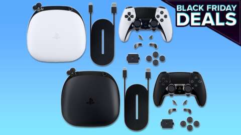 午夜黑白 DualSense Edge 控制器獲得黑色星期五官方折扣