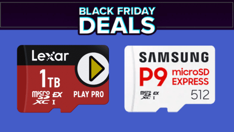 適用於 Switch 2 的 Lexar Play Pro 1TB MicroSD Express 獲得黑色星期五折扣