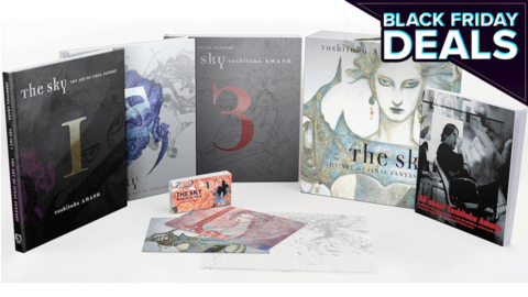 《最終幻想的藝術》3 本書盒裝套裝亞馬遜黑色星期五 60% 折扣