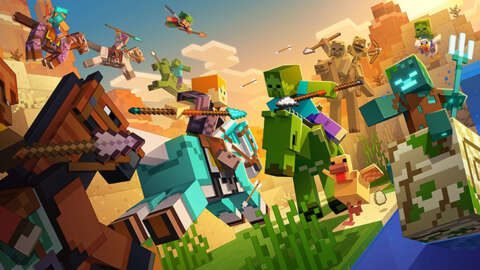 Minecraft 的混亂坐騎更新讓玩家可以投入戰鬥