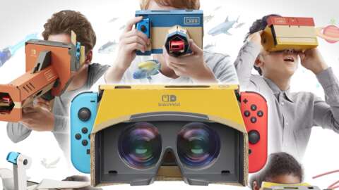 你可以挖出你的 Nintendo Labo VR 套件來玩 Switch Online 上的 Virtual Boy