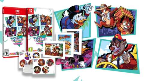 Disney Afternoon Collection Switch 2 卡帶包含完整遊戲數據