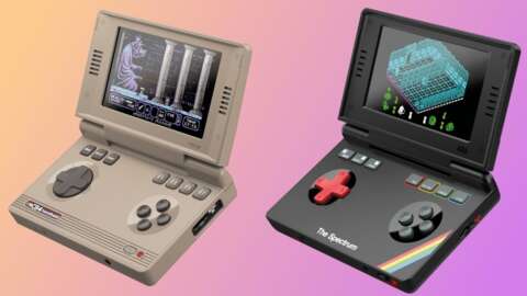 這些新的 Spectrum 和 Commodore64 遊戲手持裝置預先安裝了遊戲