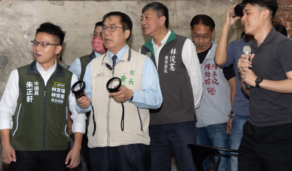 「未來進行市」5G文化計畫舉辦Demo展　台南市長黃偉哲到場體驗